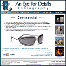 An Eye For Details Photography website - Milford, PA