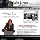 web site for Lake Effects Website design for photographers, Canandaigua, NY
